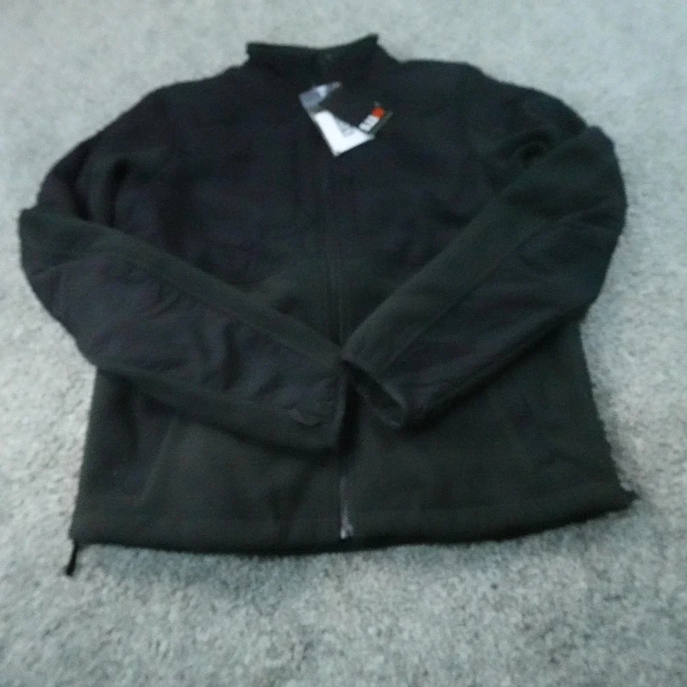 NEW 5.11 Tactical Jacket Mens M Black Softshell Fleece Full Zip Military Coat